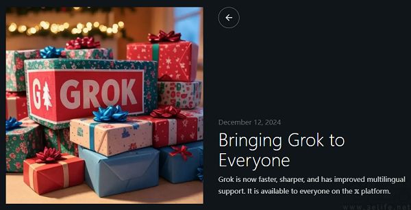 xAI推出新版本Grok-2模型，面向所有用户免费开放